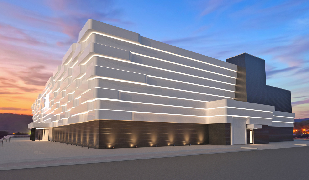Concept design of a High End Shopping Mall facade 1_1