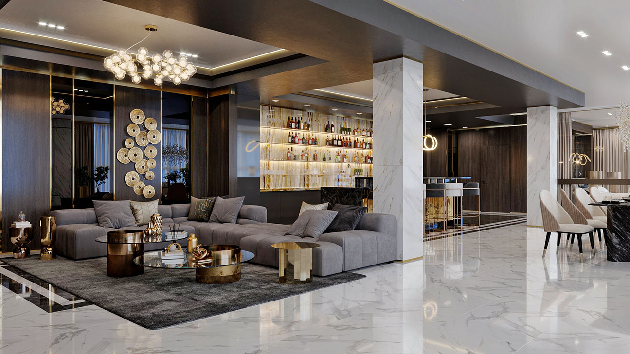 Interior Design of a Luxurious Apartment 01