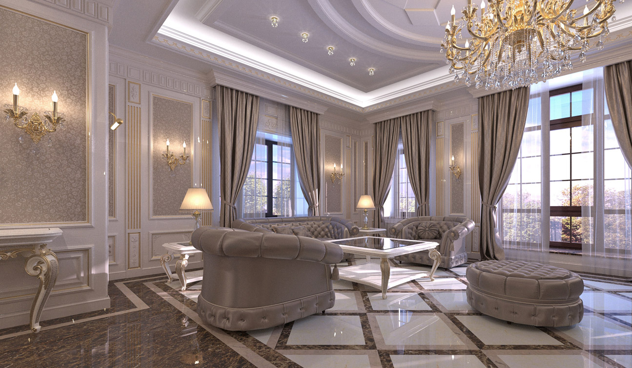 modern elegant living room design