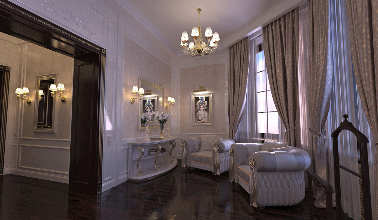 Luxury and Glamour Bedroom Interior Design in Art Deco style 04